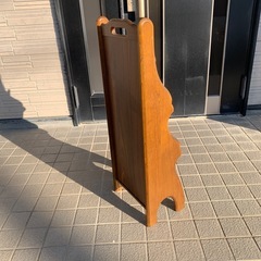 高級カリモク スリッパ収納　玄関　スリッパ入れ　正月　お客様用　店舗　家具　棚　シェルフ　事務所　 　の画像
