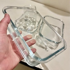値下げ⭐️ガラス皿　グラタン皿　グラス　セットで　IKEA他の画像