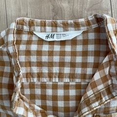 H&M 長袖シャツ　サイズ120　の画像
