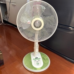 可愛い扇風機　パステルグリーン