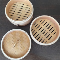 小さな　蒸し器　せいろの画像