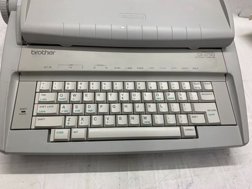 brother ブラザー GX-6750 タイプライター 家電 未使用品