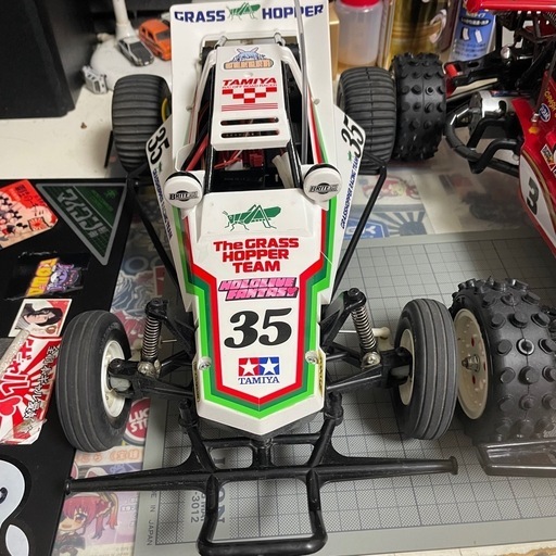 タミヤ ラジコン フルセット ホットショット グラスホッパー バッテリー プロポ