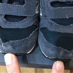 ニューバランス996 13.5センチ（ネイビー）の画像