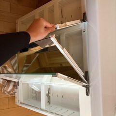 洗面台鏡　収納の画像
