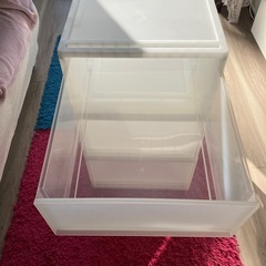 収納ケース３つセット②の画像