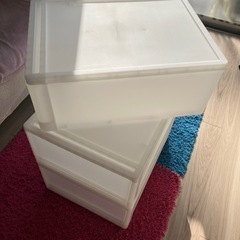 収納ケース３つセット②の画像