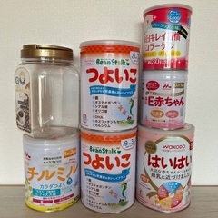 大きめの缶 Bean Stalk morinaga 