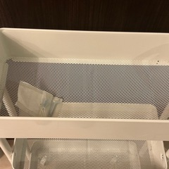 IKEA イケア / RÅSKOG ロースコグ / ホワイト ワゴンの画像