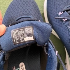 【美品】スケッチャーズ FLEX APPEAL 4.0-COATED FIDELI 149298-NVAQ レディースシューズ 23.5cmの画像