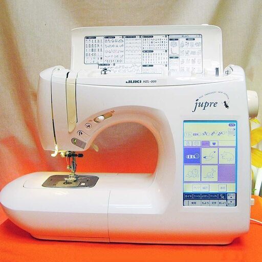 【◆JUKI 刺しゅう機セットjupre HZL-009 】整備済み品_3 現品管理番号：s1202_01w