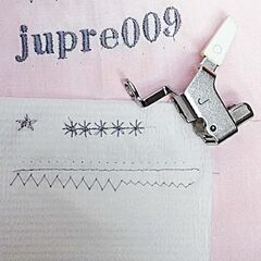 【◆JUKI 刺しゅう機セットjupre HZL-009 】整備済み品_3 現品管理番号：s1202_01wの画像