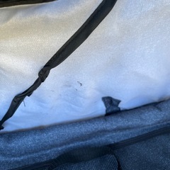 【取引中】ペットカート　3輪　デニムの画像