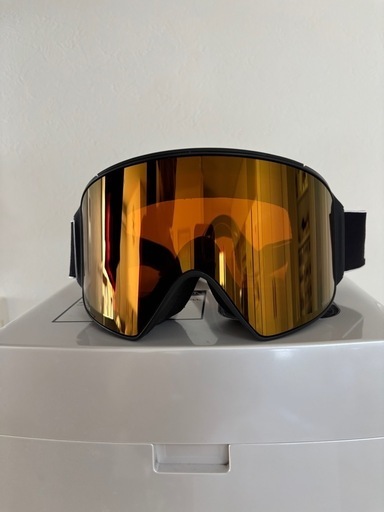 中古　アノン　anon Ｍ4ゴーグル　平面レンズ　スペアレンズ付き　フェイスマスク新品　ケース付き