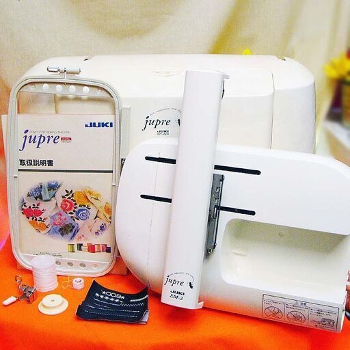 【◆JUKI 刺しゅう機セットjupre HZL-009 】整備済み品_4 現品管理番号：s1202_02w