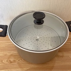 東京アルミニウム 両手 蒸し器 24CM