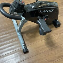 ALINCO(アルインコ):エアロマグネティック ミニバイク 2119 ブラック AFB2119K フィットネスバイクの画像