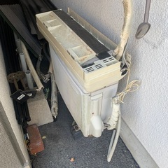エアコンと室外機　ジャンク　無理