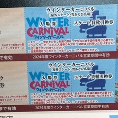 ひらかたパーク　株主優待券 ウィンターカーニバル ひらパー