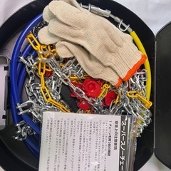 ☆新品☆スーパースノーチェーン　M-060 簡単装着ジャッキアップ不要の画像