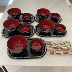 漆器　　椀とお盆
