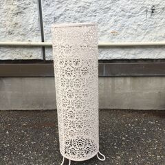 JM19299)おしゃれな傘立て 淡いピンク系 中古品【取りに来...