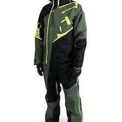 新品 即納 509 ワンピース Lサイズ Allied Monosuit Fresh Greens ツナギ ウエア 中綿無し スノーモービル 札幌近郊手渡し可