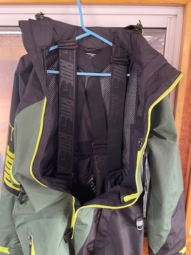 新品 即納 509 ワンピース Lサイズ Allied Monosuit Fresh Greens ツナギ ウエア 中綿無し スノーモービル 札幌近郊手渡し可