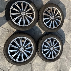 NBOX純正ホイール　スタットレスタイヤ　165/55/R15の画像