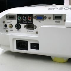 動作品 EPSON LCDプロジェクター EMP-TW1000 リモコン付属 ランプ照射時間1155h 札幌市 清田区 平岡の画像