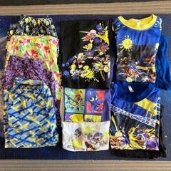スプラトゥーン 
男の子 140cm 夏服セット