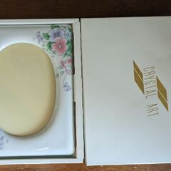 フォトフレーム、陶器製、未使用品、の画像