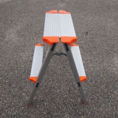 【取引成立】ALINCO アルインコ 踏台 2段 CCA-60L アルミ製【中古】の画像