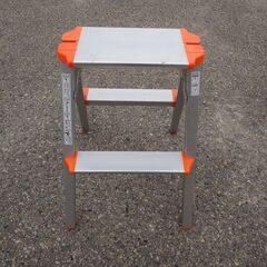 【取引成立】ALINCO アルインコ 踏台 2段 CCA-60L アルミ製【中古】の画像