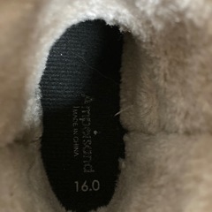 ボア　ブーツ　16cmの画像