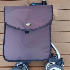 ブレーキ付き手押しバッグ