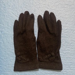 黒、ウール手袋