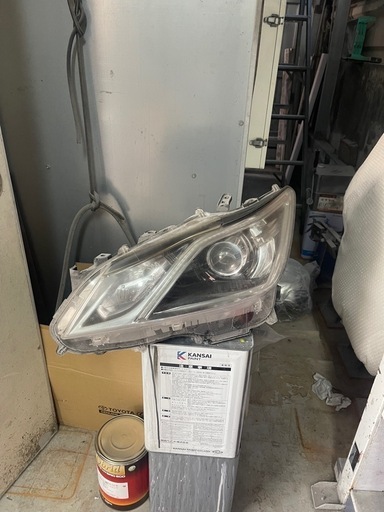 210クラウン　アスリート前期　ヘッドライト