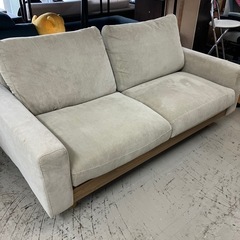 ☆値下げ☆I2412-058 2人掛けソファ 汚れキズあり