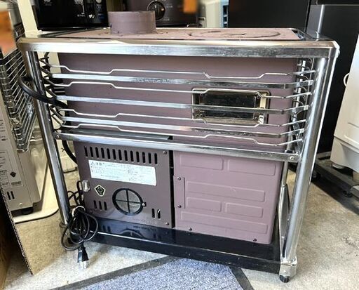 整備済み サンポット 煙突ストーブ 2019年製 KSH-10K7 Q 半密閉式 対流型 石油ストーブ 木造～19畳 コン～30畳 [ 置台欠品 ] ☆札幌市 白石店