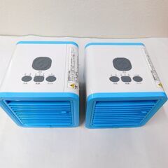 ジャンク未使用品 コンパクトUSB冷風扇 2台 SY-132 ソ...