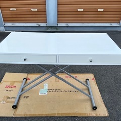引出し付きリフティングテーブル 昇降式