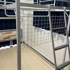 ロフトベッド　ホワイトの画像