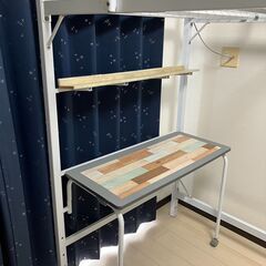 ロフトベッド　ホワイトの画像