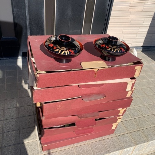 ☆お正月☆新品　ホテル　和食器　和食　旅館　レストラン　食器　お吸い物腕　丼もの　どんもの　 腕セット　5×8箱　40