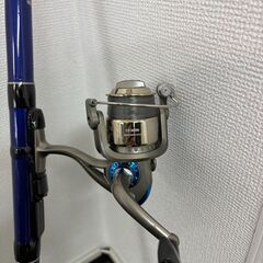 リール付釣り竿　ワンステップ投釣りセットの画像