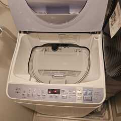 タテ型洗濯乾燥機 上開き 洗濯5.5kg/乾燥3.5kg Sha...