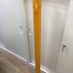 スチール製　車止め　後付けタイプ　丸形ベースプレートの画像