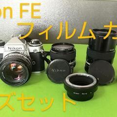 決まりました。 Nikon FE 日本製 フィルム カメラ 刻印あり 