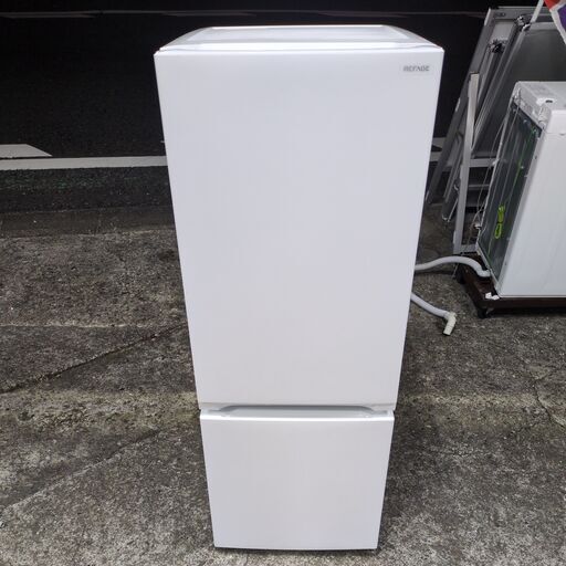 2023年製 REFAGE 2ドア冷凍冷蔵庫 156L  YRZ-F15LW